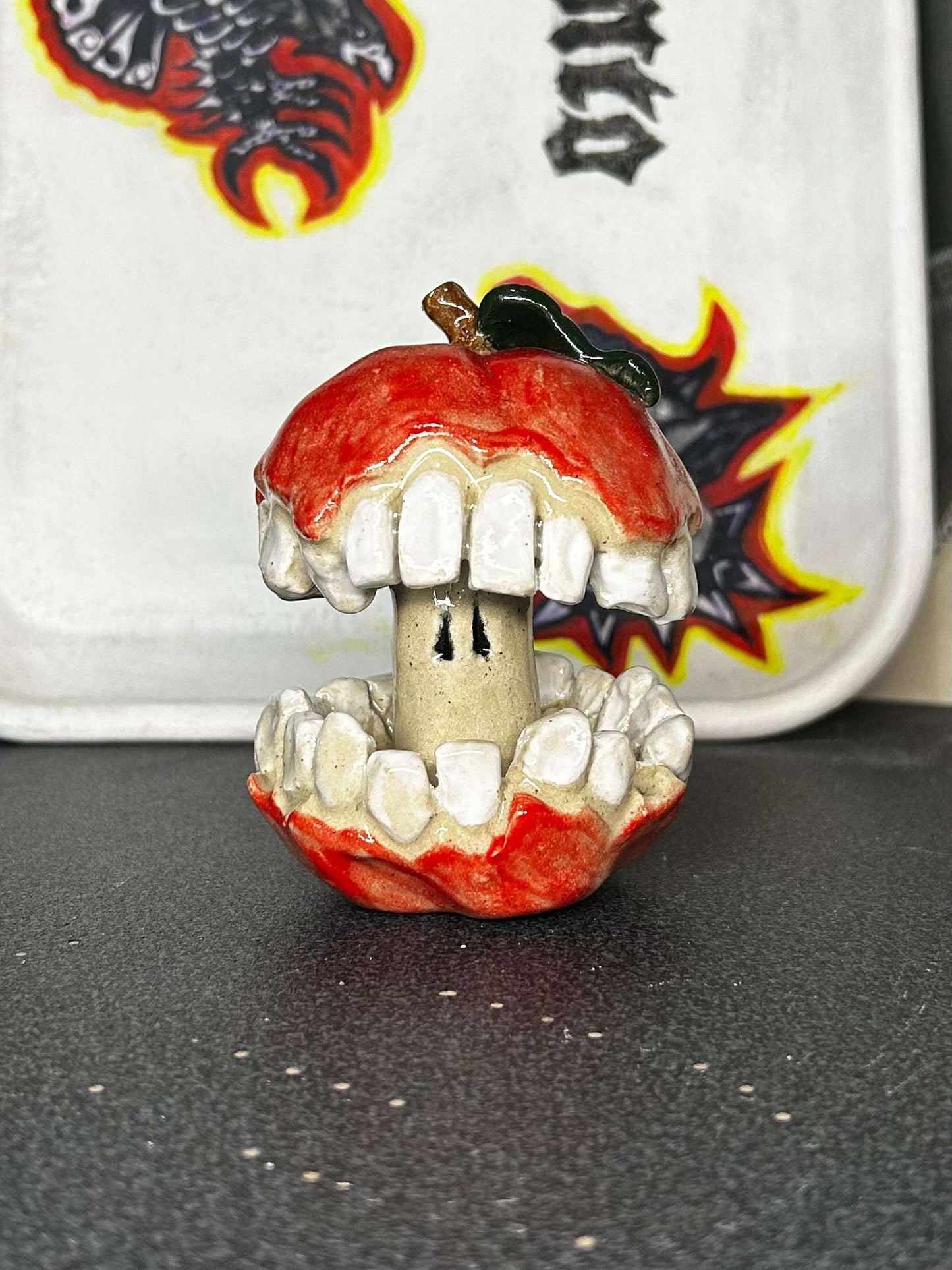 Bad apple sculptures