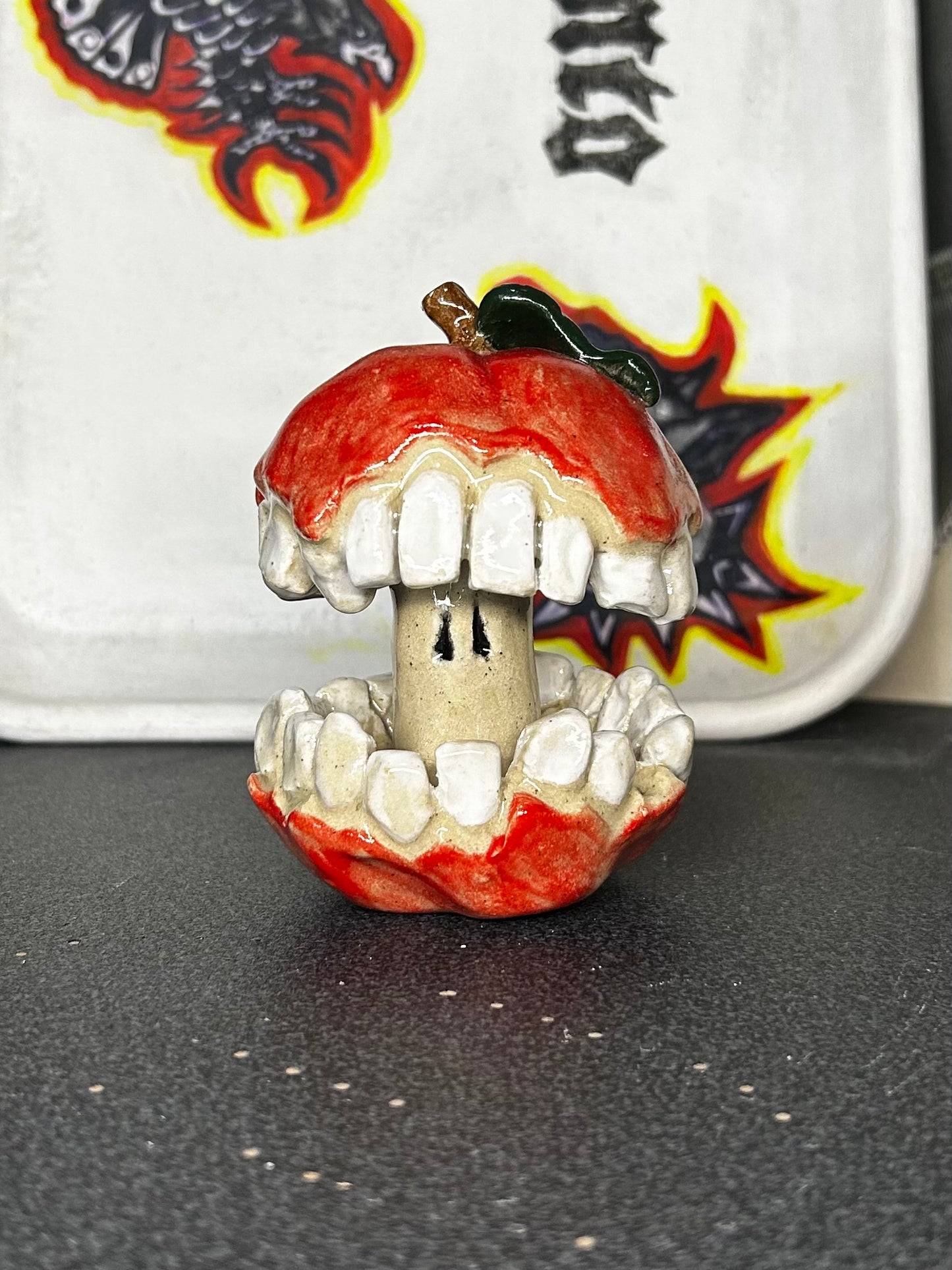 Bad apple sculptures