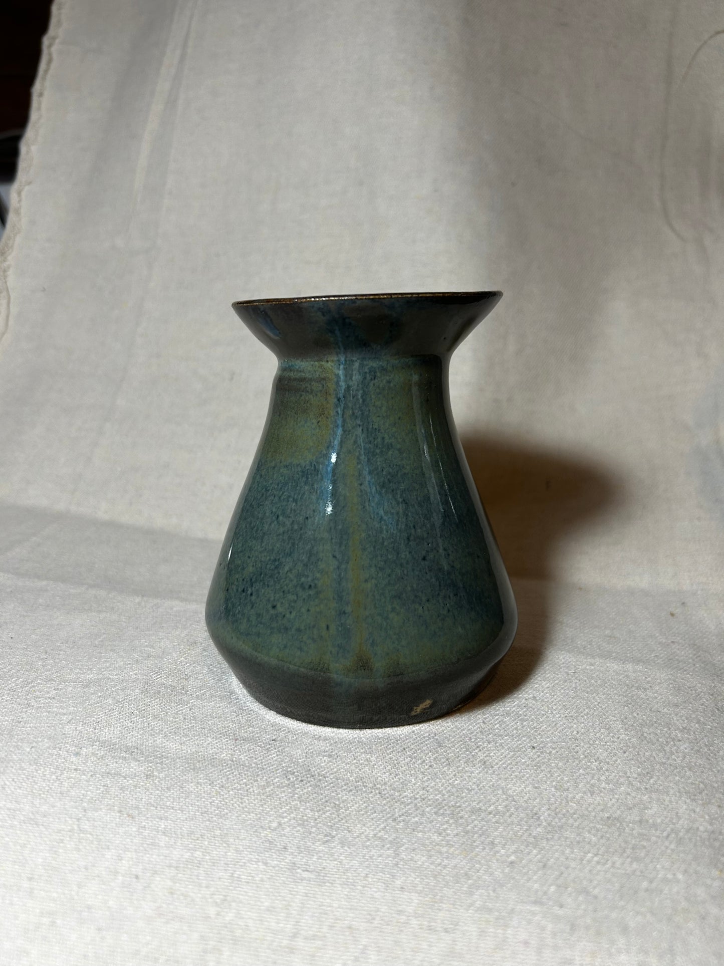 Float Blue Flare Vase - medium bud vase