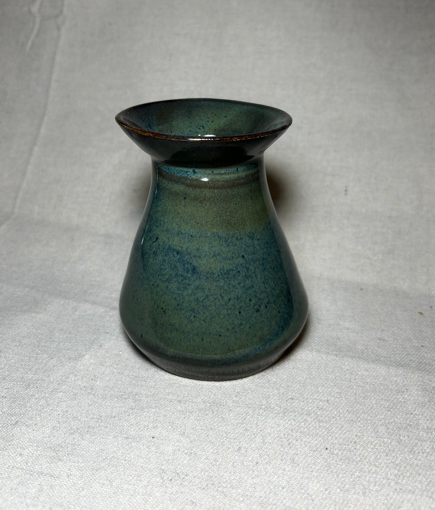 Float Blue Flare Vase - medium bud vase