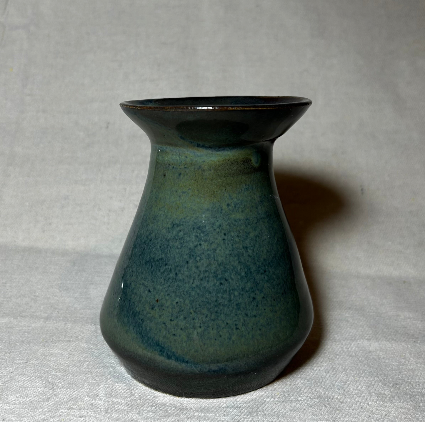 Float Blue Flare Vase - medium bud vase