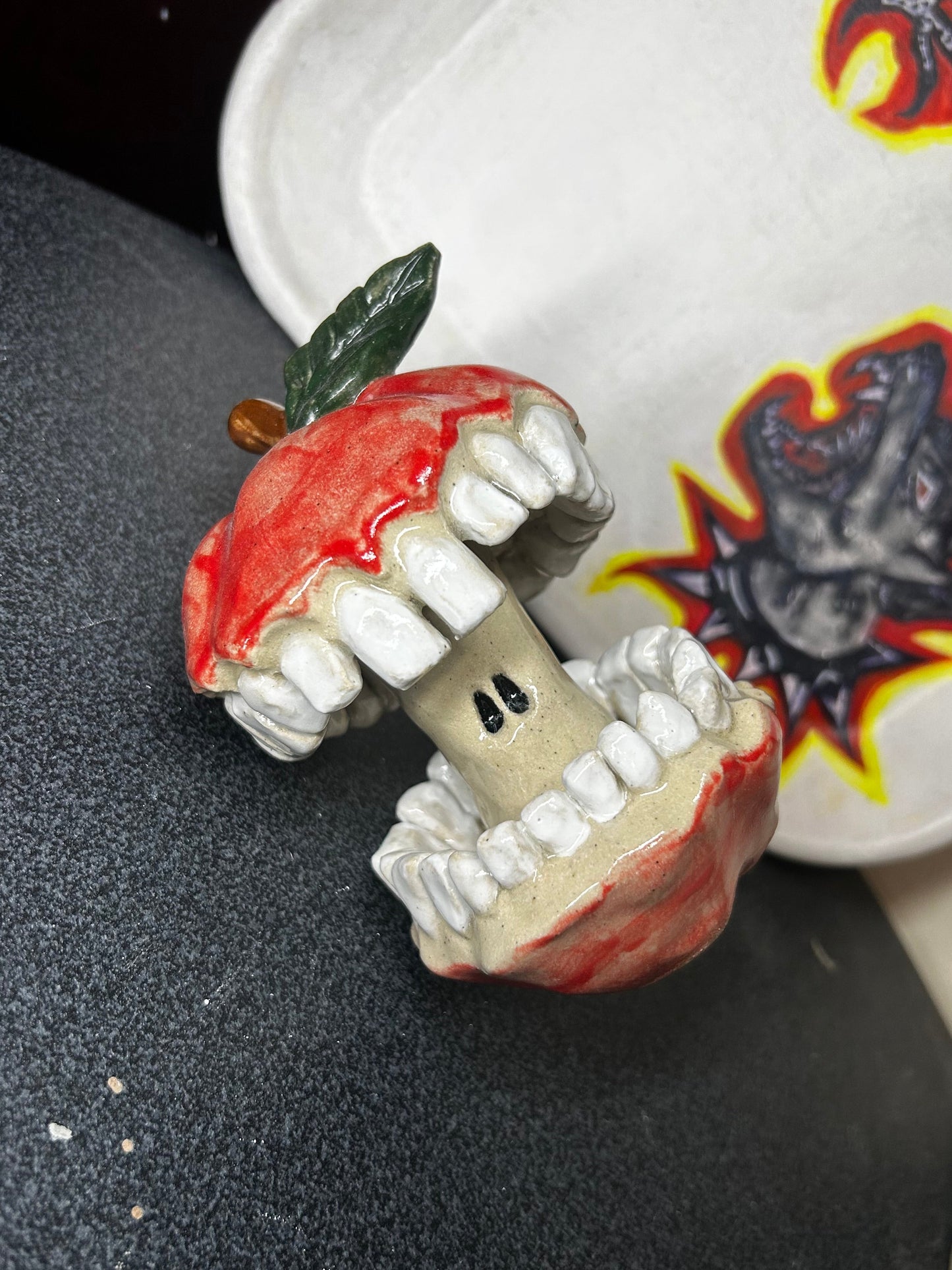 Bad apple sculptures