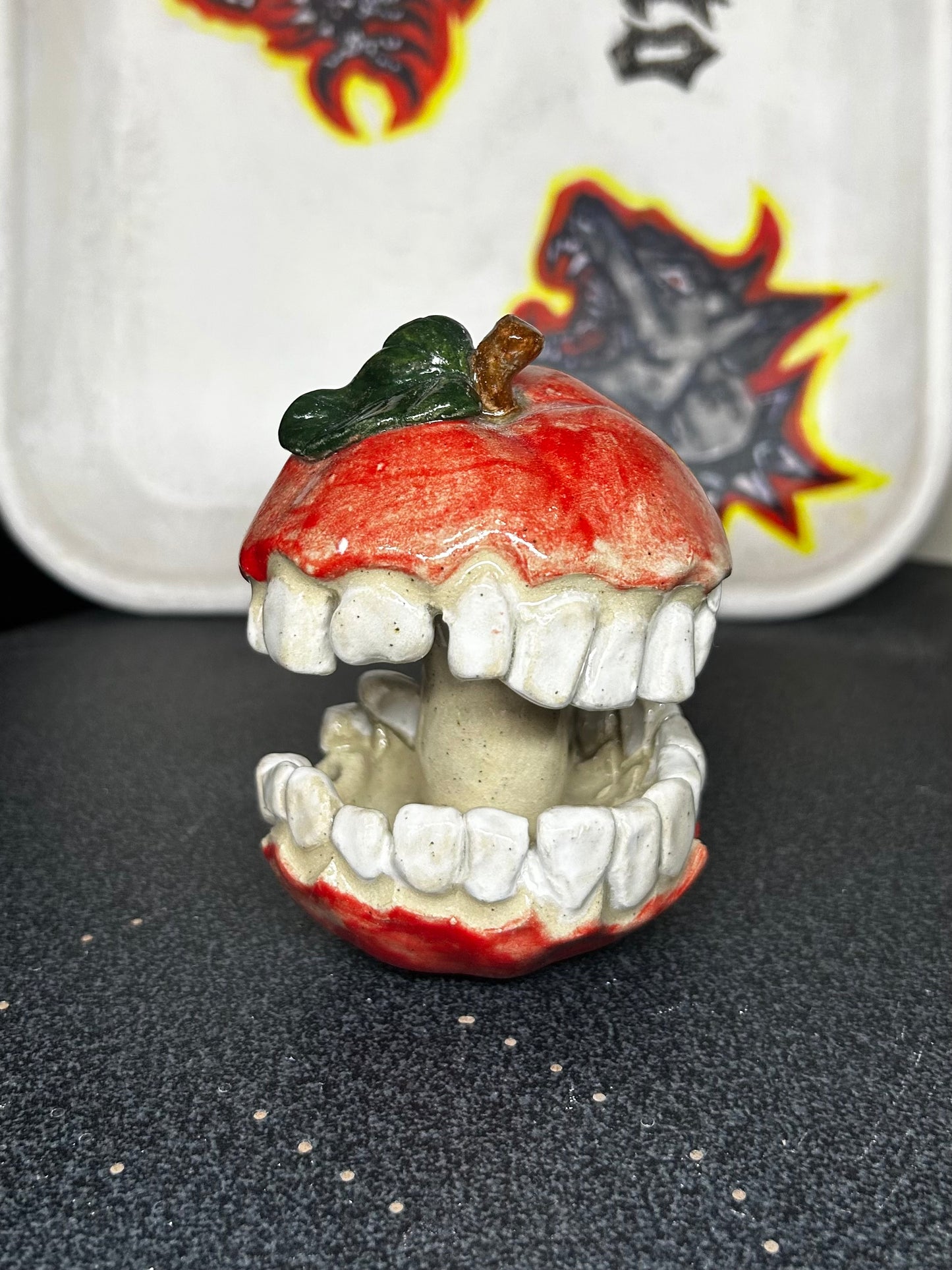 Bad apple sculptures