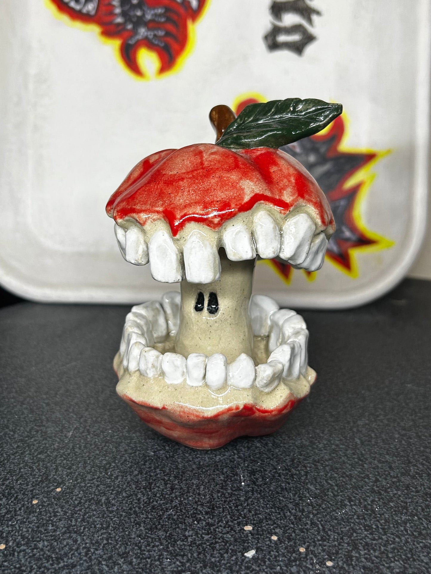 Bad apple sculptures