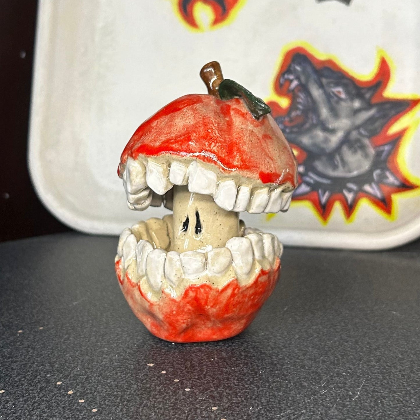 Bad apple sculptures